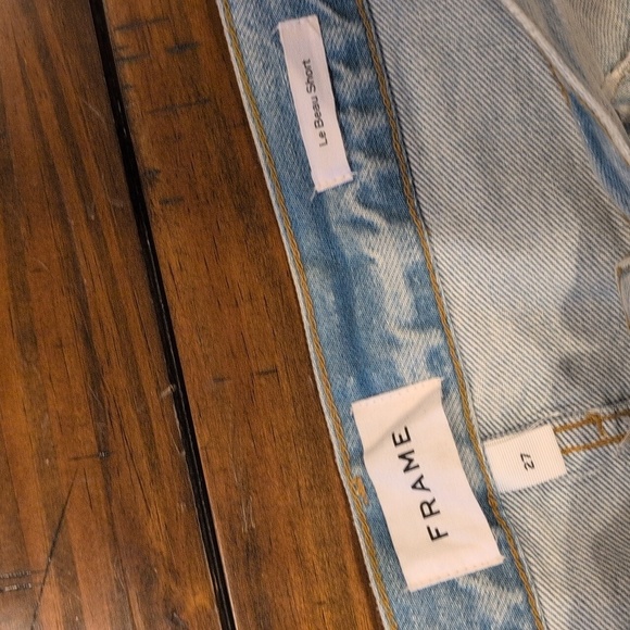 Frame Le Beau Jean Shorts - Picture 4 of 6